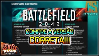 QUAL versão COMPRAR de Battlefield 2042