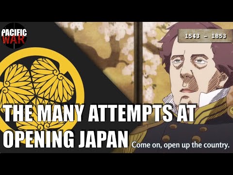 The Many Attempts at Opening up Sakoku Japan 🇯🇵 History of Japan