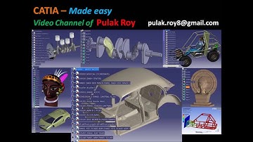 Catia 2D to 3D | COMBINE Tool | SWEEP Surface | Exhaust Pipe