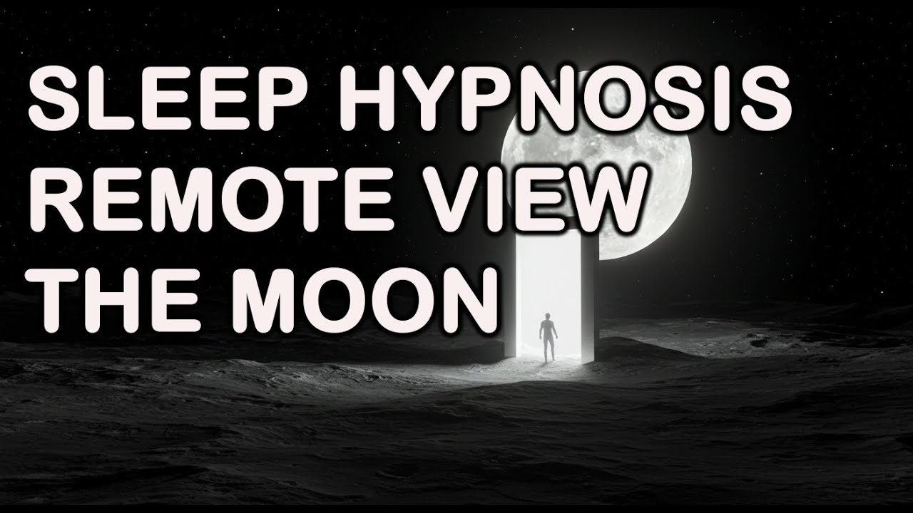 The Moon’s Secret Door: Remote Viewing Hypnosis to Explore Lunar Mysteries