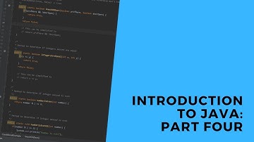 Introduction to Java: Part 4 - If Statements, Conditionals, and Ternary Operators