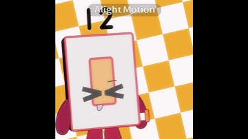 Numberblock 12 animation #learningblocks #numberblocks #alightmotion #animation #edit #animationmeme