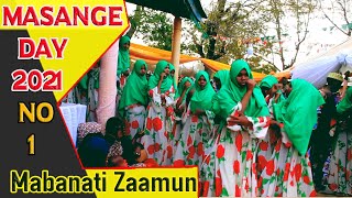 MASANGE DAY 2021 NO1 | MABANATI ZAAMUN ( MADRASATUL  ALLY BADAWY KONDOA )