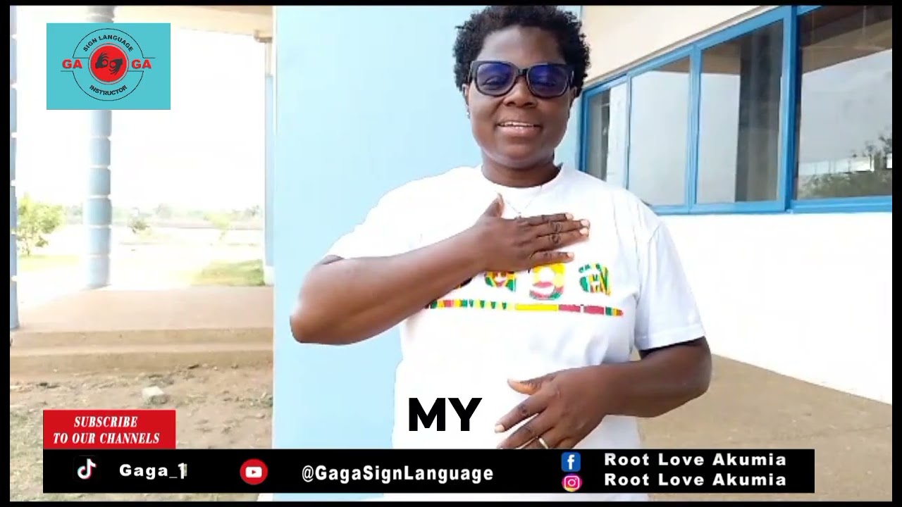 How to sign some words beginning with 