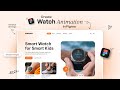 Galaxy Watch Website UI Design in Figma | Animation in Figma | Figma Tutorial For Beginners