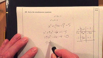 iGCSE Maths Summer 2007 3H @Monkton Qu 19