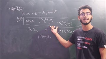 GROUP THEORY || PART 27 || CLASS EQN OF S5 || CSIR NET || IIT JAM || TIFR || NBHM #grouptheory