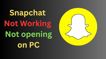 How to Fix Snapchat Not Working Not opening on Laptop/pc || Snapchat not working on Firefox