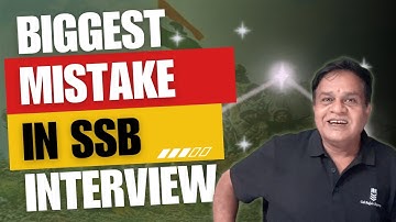 The Worst SSB Interview Mistake.