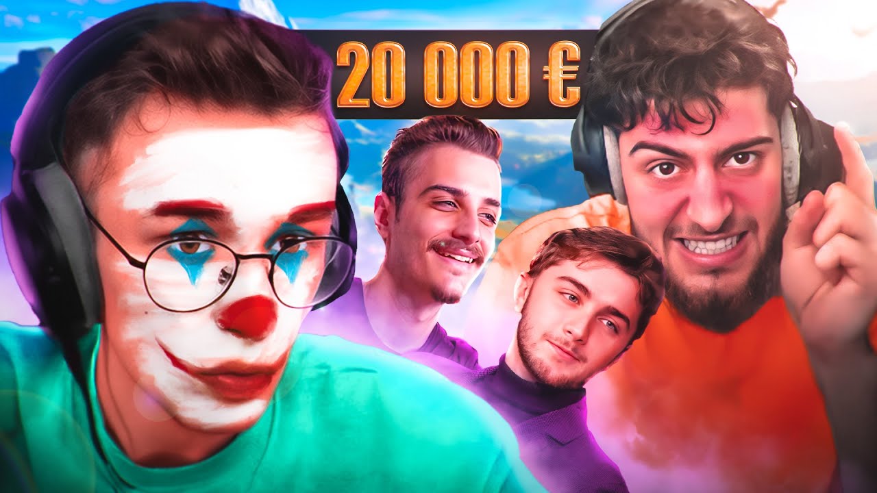 💡 EVENT FORTNITE 20K € - POTATOZ VOD