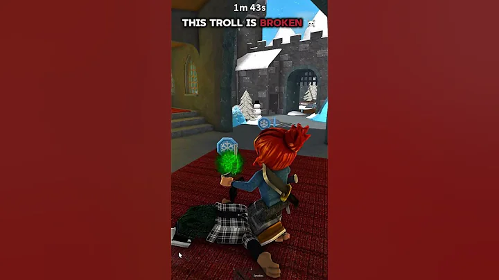 FAKE BACON BODY TROLLING IN MM2 😂 #roblox #mm2