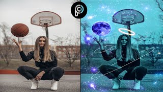 PICSART MOON IN HAND EDITING | PICSART EDITING | PICSART TUTORIAL screenshot 1