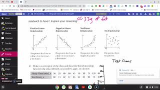9 1 notes 8th grade Scatter Plots