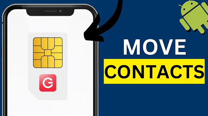 How To Move Contacts To SIM Card On Android Full Guide