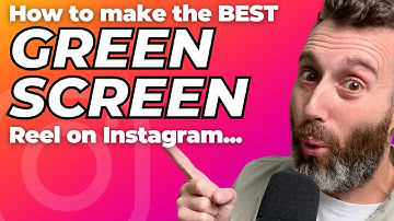How to make the BEST GREEN SCREEN REEL on Instagram