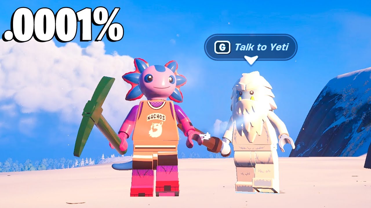 I Found the RAREST Villager In Lego Fortnite.. YouTube