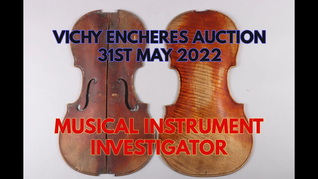 Vichy Auctions Violins and Bows Auction Review 31st May 2022 (FRANCE) YouTube