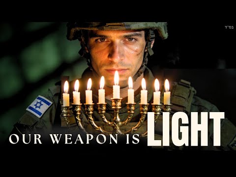 Powerful Song Our Weapon Is Light Israel Hebrew English Hanukkah Light Over Darkness 