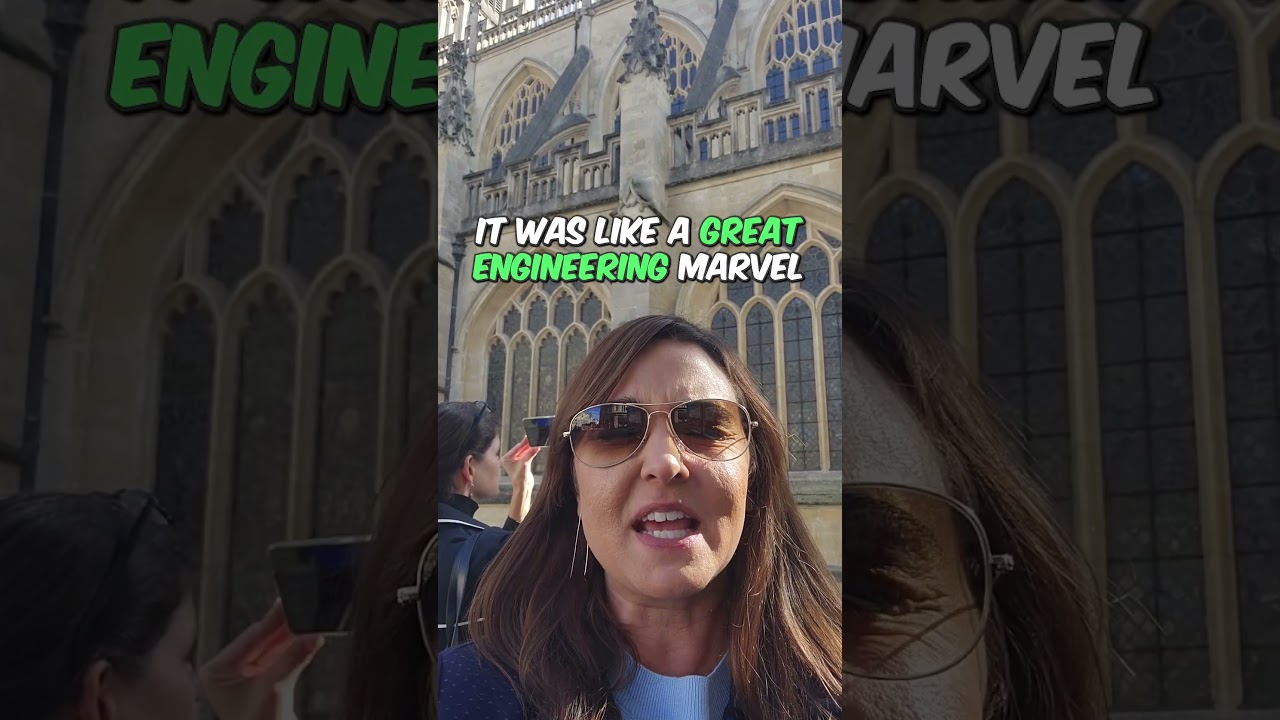 Architectural History: Flying Buttresses at Bath Abbey