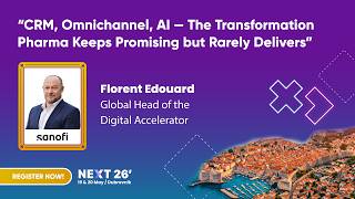 Day 1 - CRM, Omnichannel, AI — The Transformation Pharma Keeps Promising but Rarely Delivers
