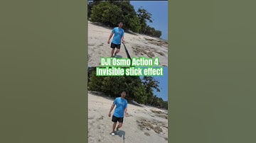 Did you know you can use the invisible stick effect in #djiosmoaction4 ?