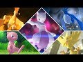 All Legendary Pokémon in Pokemon Let's Go Pikachu & Eevee