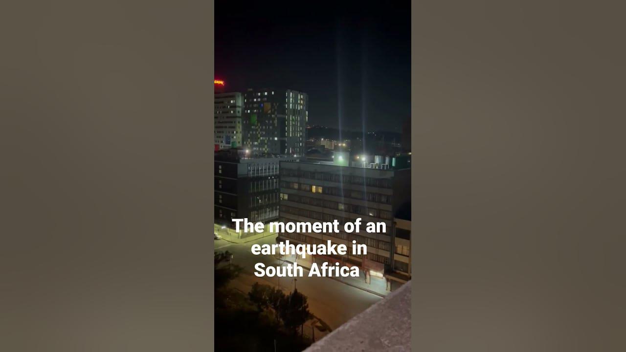Biggest earthquake south africa