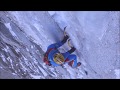 The supercouloir  mt blanc du tacul  free solo direct alpine