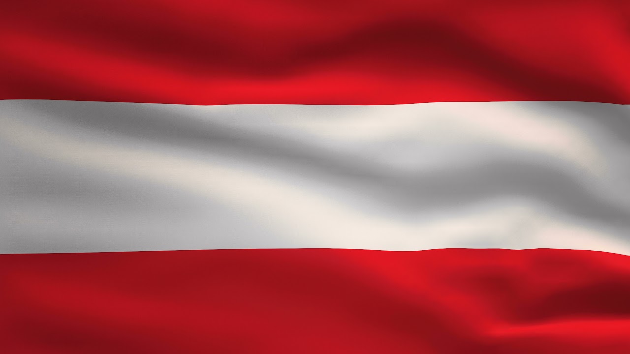 Austria Country Flag Animation | 4k | Flags of the World