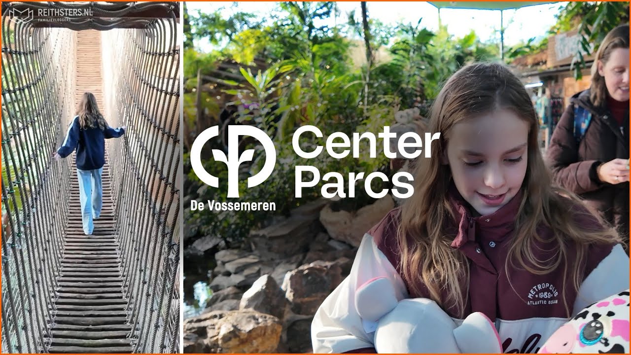 WIJ VERKENNEN CENTER PARCS DE VOSSEMEREN - VLOG #761