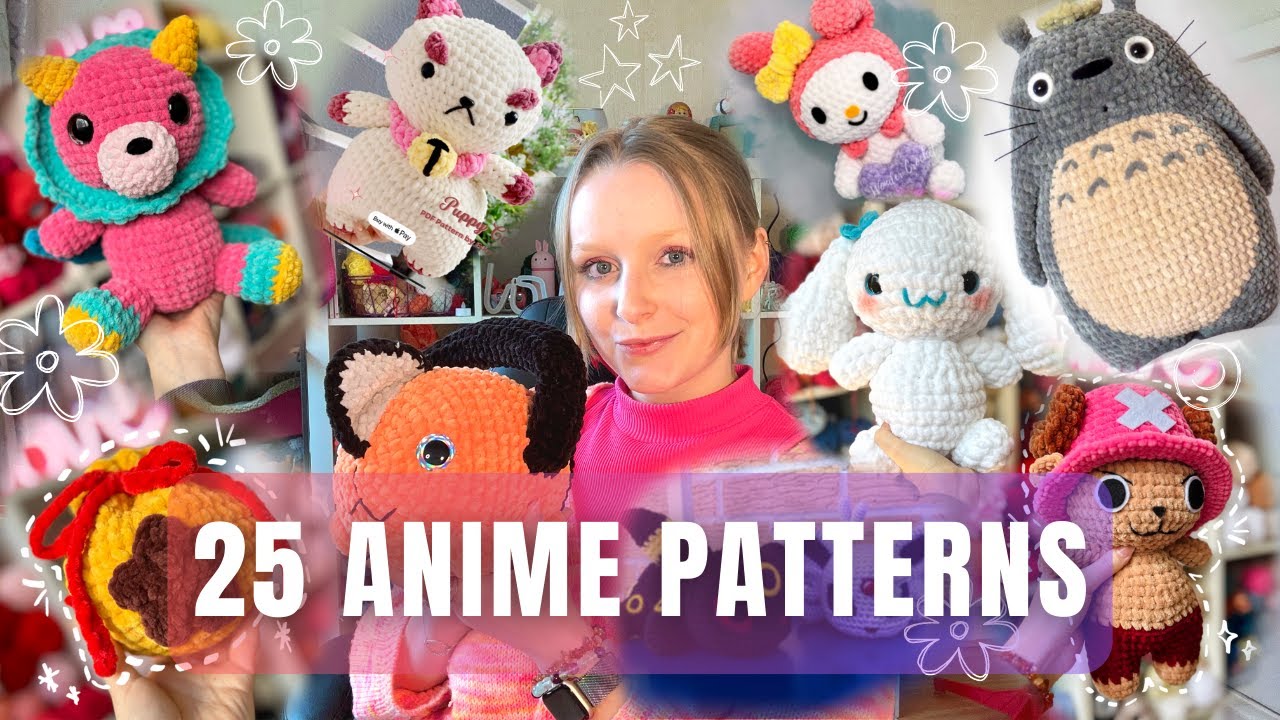The 30 Best AnimeInspired Crochet Patterns