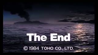 The Return Of Godzilla 1984 End Le