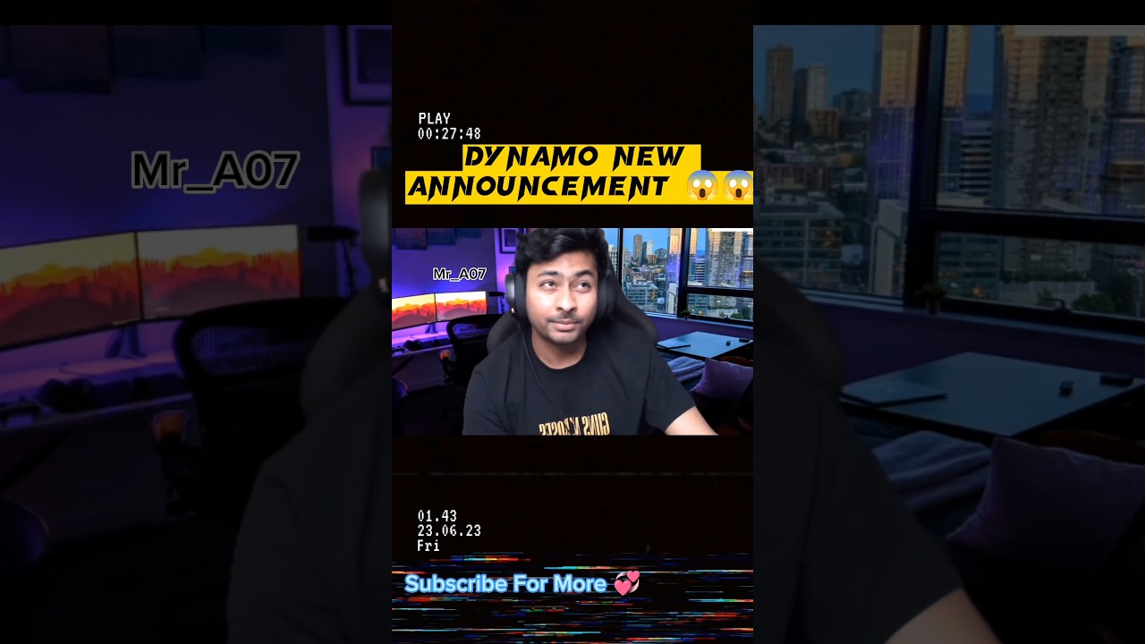 DYNAMO NEW ANNOUNCEMENT 😱||HYDRA CLAN 