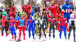 130 SUPERHEROES Spider-Man, Hulk, SUPERMAN, Iron Man, Batman, Captain America, Thor - The Avengers