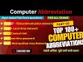 Top 100 🔥 Computer Abbreviation | computer Full Forms | Competitive Exams 2026 | part- 02 Mp3 Song