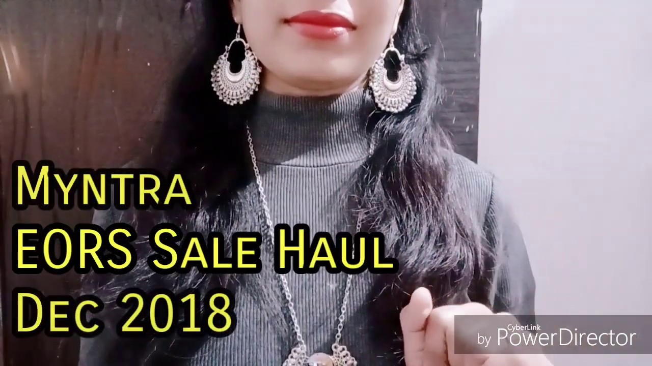 Myntra EORS Sale Haul Dec 2018 | Kurtis under Rs 400 | Luvly Lady