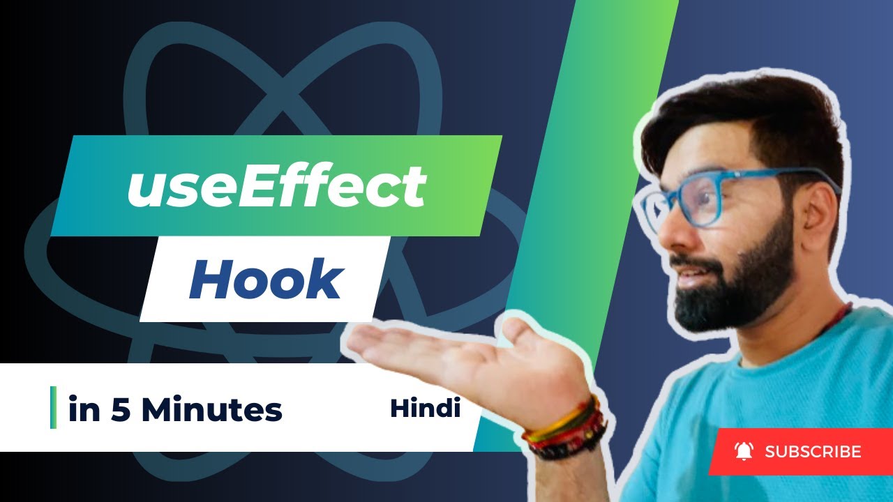 useEffect Hook in 5 Minutes Hindi ( React Hooks ) - Az Bytes - YouTube
