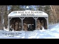 The best way to store firewood inside and outside of your house (in my opinion)