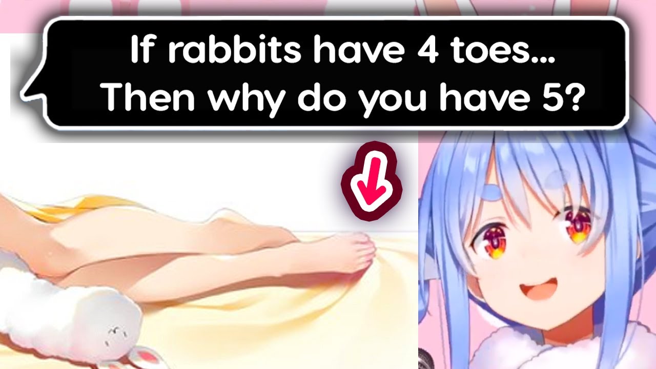 Nousagi Calls Out Pekora For Having 5 Human Toes 【ENG Sub/Hololive】