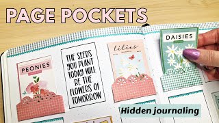 ✂️ Page Pockets for Creative Journals & Scrapbooks | Hidden Journaling & Ephemera