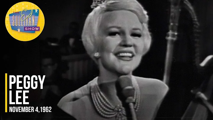 Peggy Lee "It Might As Well Be Spring" on The Ed Sullivan Show