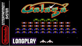 Galaga - Full Game 100% Walkthrough | Longplay - NES