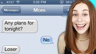 FUNNIEST Texts From Moms That Made Me LAUGH - REACTION