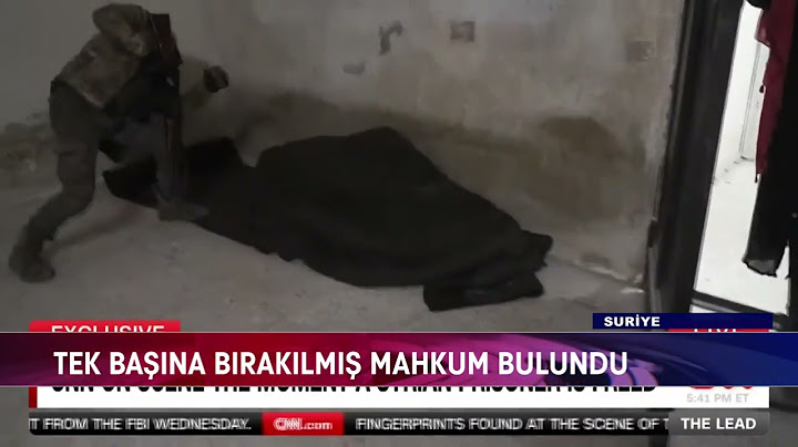 SURİYE’DE ŞAŞKINLIK YARATAN OLAY