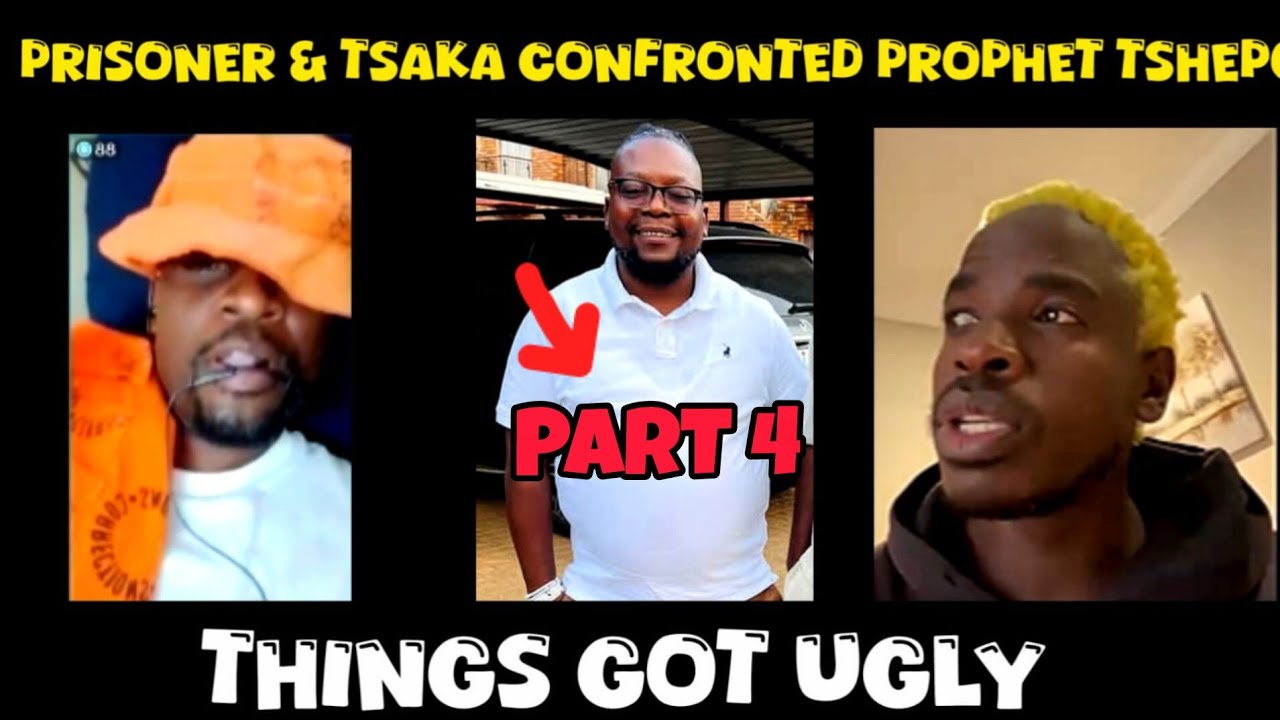 Part 4 I Watched the Most Toxic TikTok Live | Tsaka, Prisoner &  Mjovis vs Dr Prophet Tshepo.