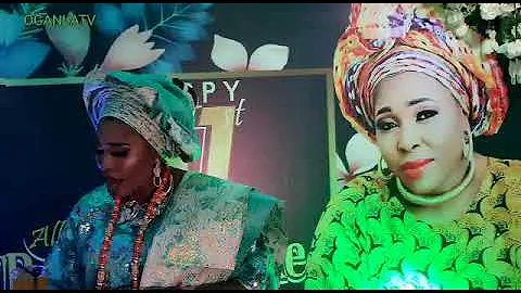 ARRIVAL MC OLUOMO AND ALABI PASUMA TO MATHEW IDIDOWO WIFE's 51th BIRTHDAY