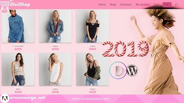 How to create eCommerce website with Divi theme and WordPress (Part-1)