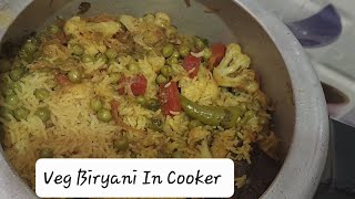 Veg Biryani in Pressure Cooker | Restaurant Style Veg Biryani Recipe | Veg Pulao By Maha Recipe