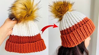 UNICO y FACIL! Gorrito tejido a Crochet paso a paso para principiantes‼ by Realza Crochet 3,209 views 3 months ago 17 minutes