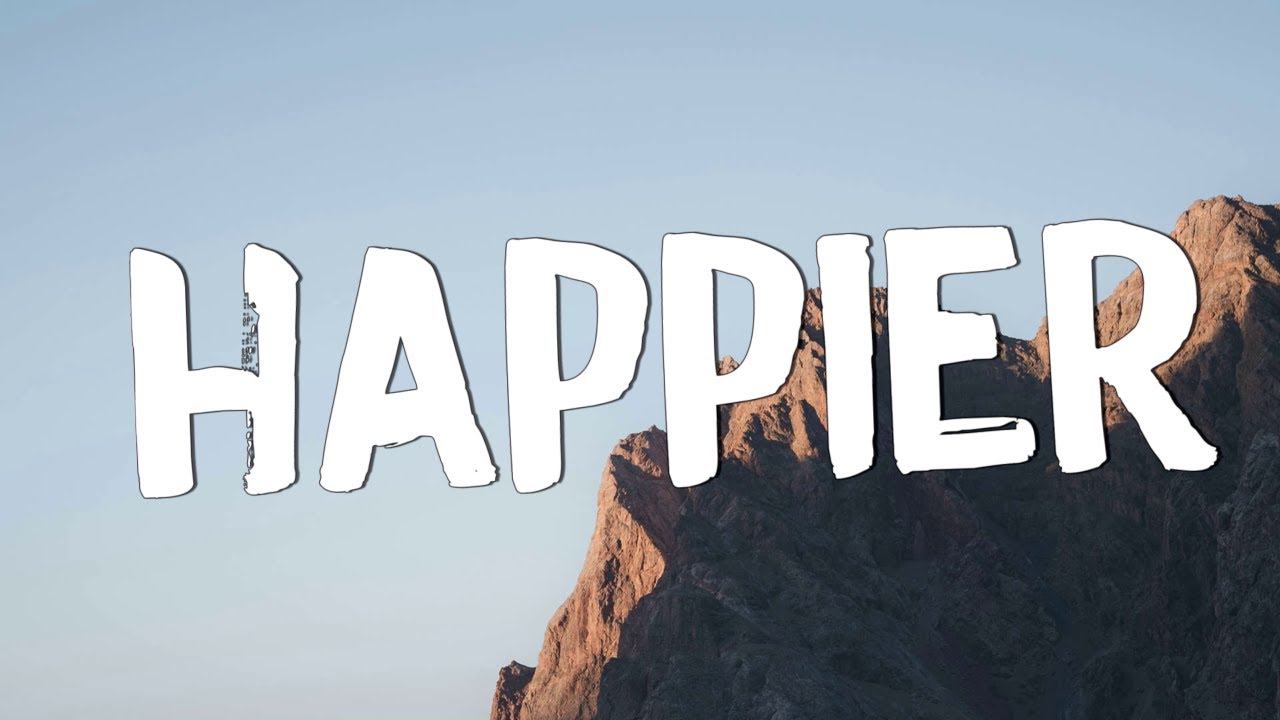 happier - Olivia Rodrigo (Lyric Video) || Madison Beer,Jamie Miller,...